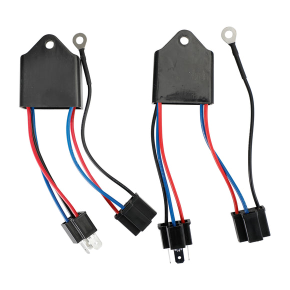 2 Stück Polaritätsumwandlungsrelais 12 V H4