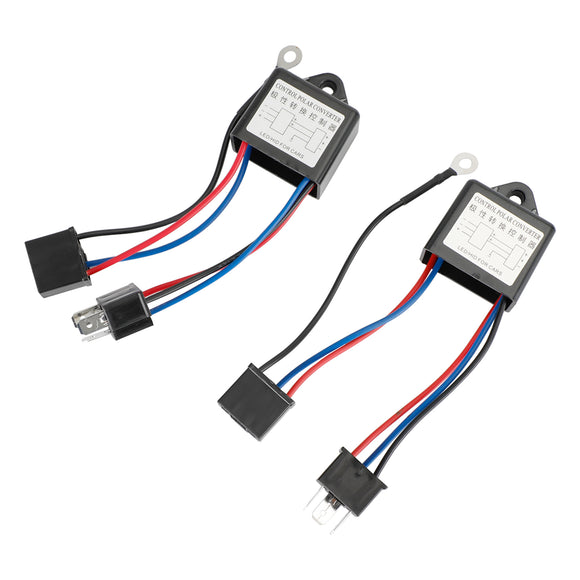2 Stück Polaritätsumwandlungsrelais 12 V H4