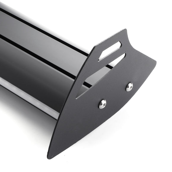 Universele sedan verstelbare aluminium kofferbakvleugel racespoiler met LED