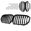 Grade dianteira em forma de rim preta brilhante para BMW X5 G05 2019-2022 M-Performance-5