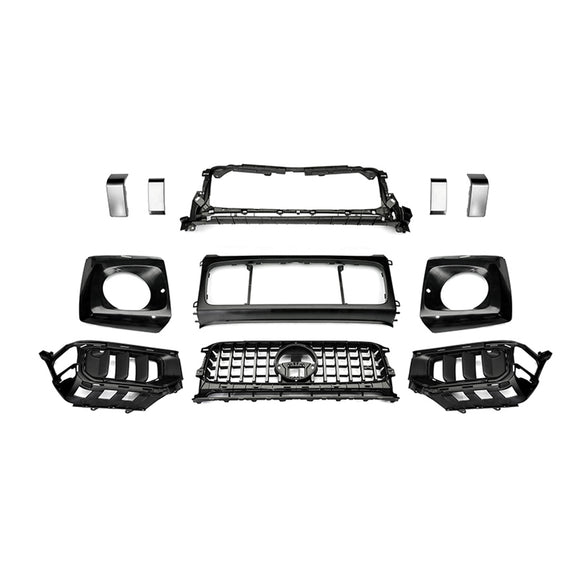 2025-2026 Body Mercedes Benz G-CLASS G450d G500 G550 G580 W465 Body Kit Bumper Upgrade To G63 AMG Style