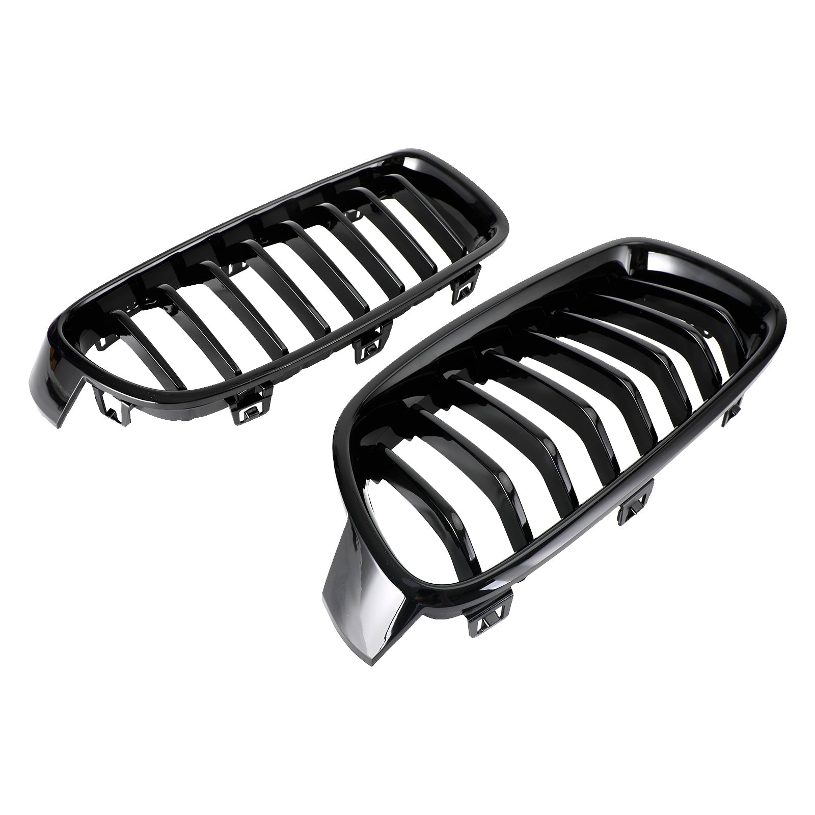 Parrilla delantera tipo riñón en color negro brillante para BMW Serie 3 F30 F31 318i/320i/328i/330i/335i/340i/320d 2012-2019