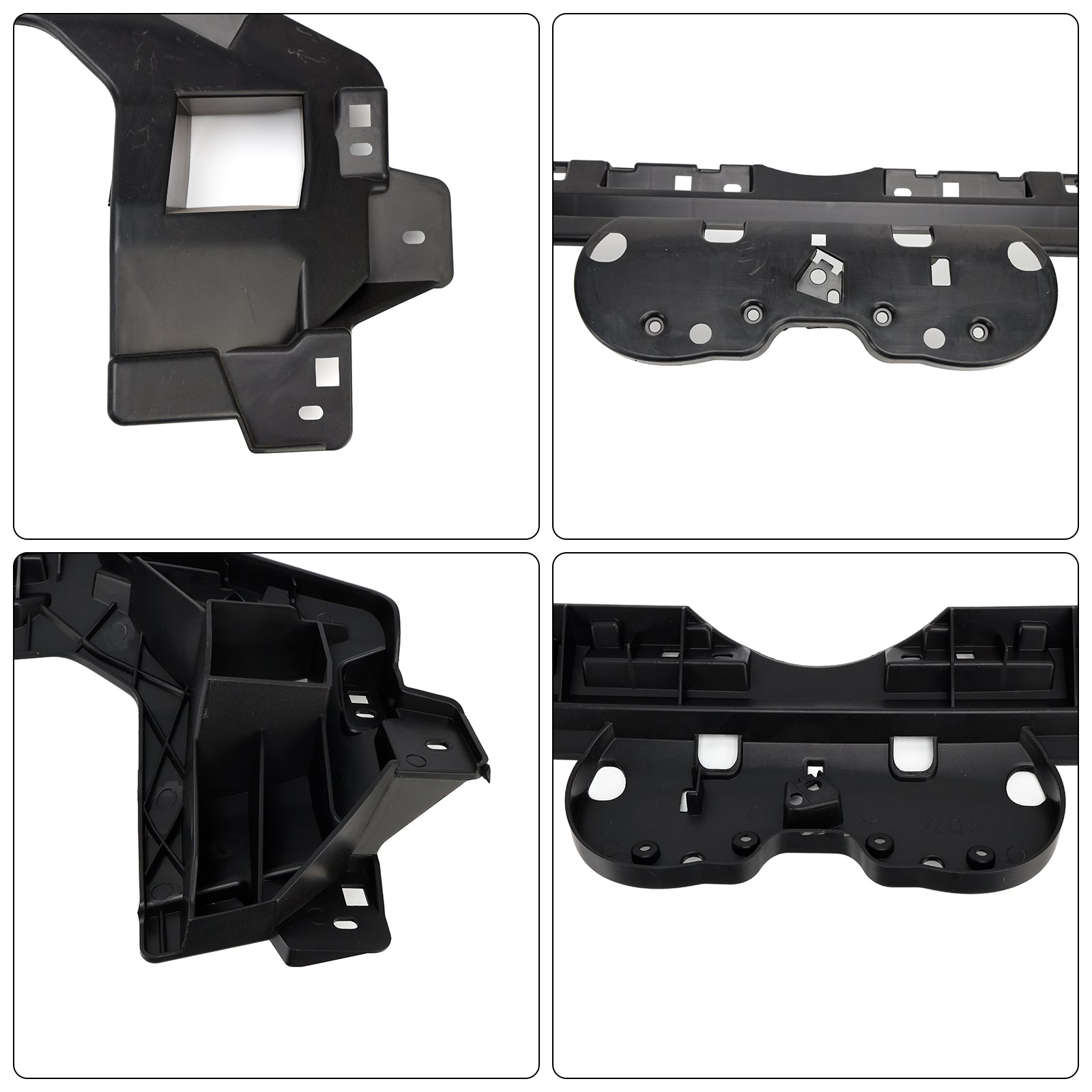 Parrilla delantera tipo panal estilo RS para Audi Q5 Sline 2021-2025 & Cubierta de luz antiniebla