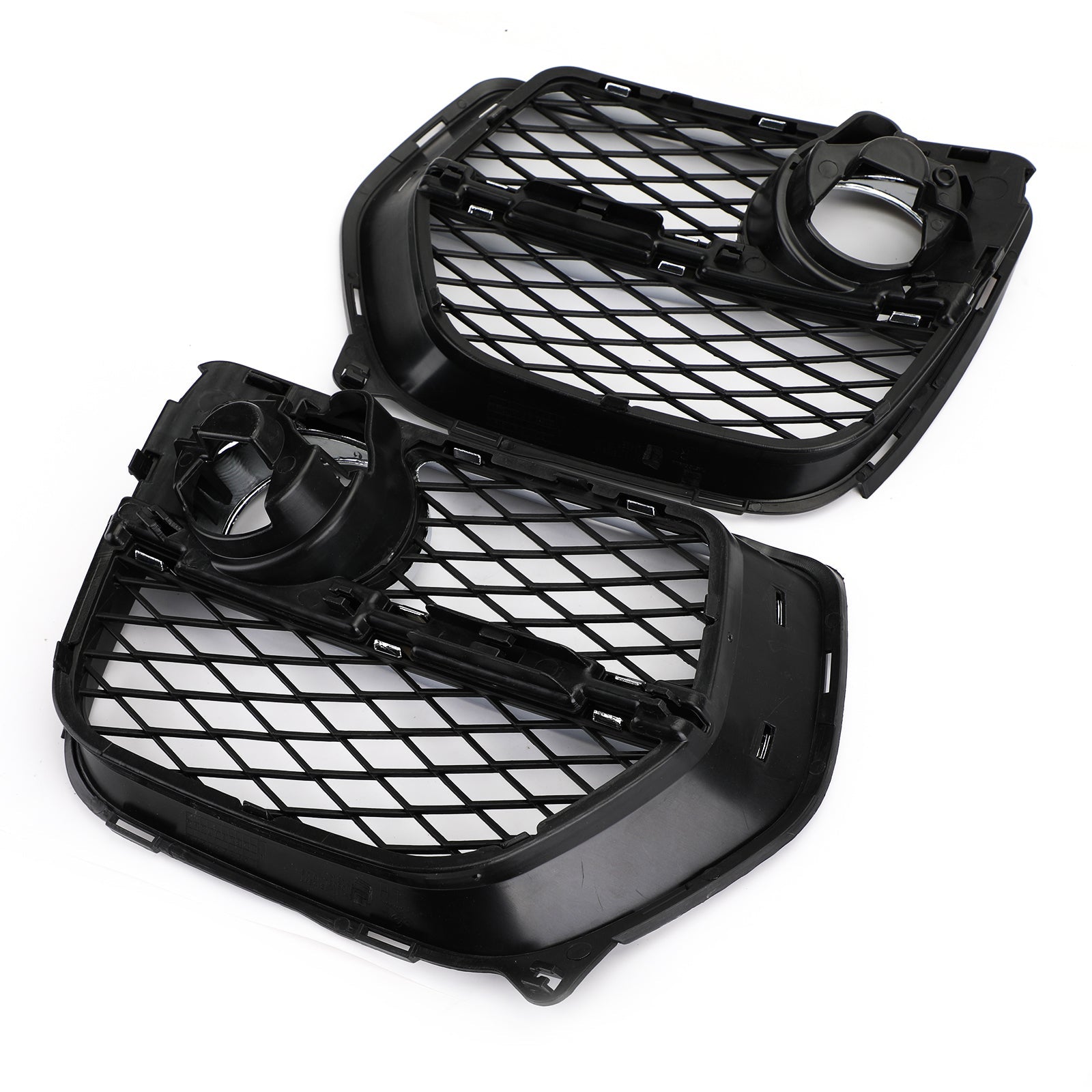 2012-2014 BMW X6 E71 xDrive35i/xDrive50i/xDrive30d/xDrive40d/M50d Front Bumper Closed Grid Fog Light Grille