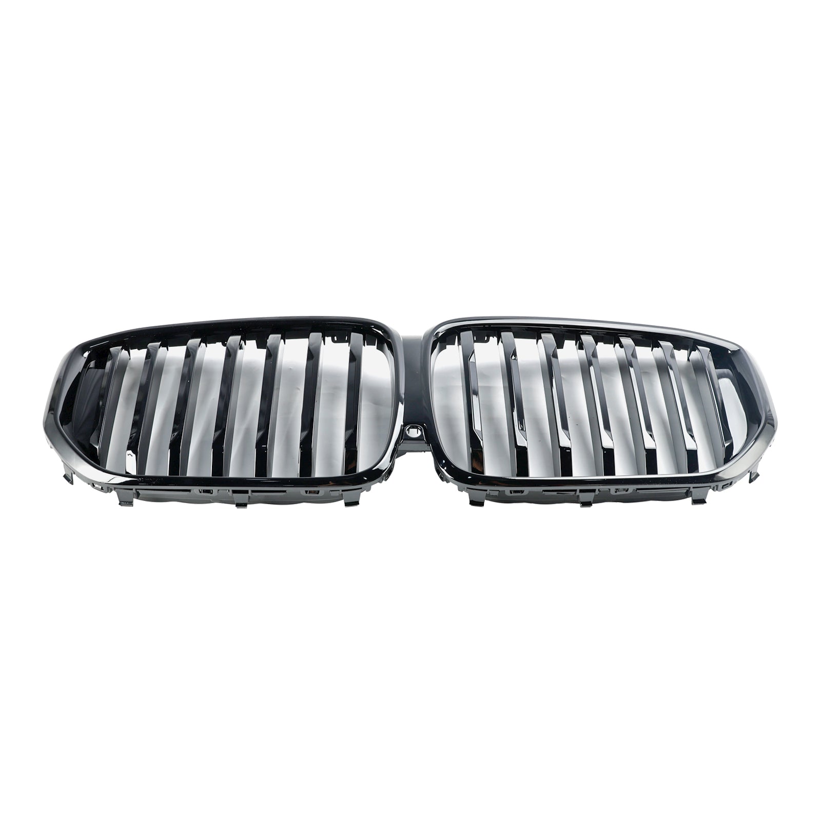 Grille de pare-chocs avant BMW G05 LCI X5 2024+ xDrive40i/xDrive45e/xDrive30d/xDrive50e/M60i Grille noire brillante