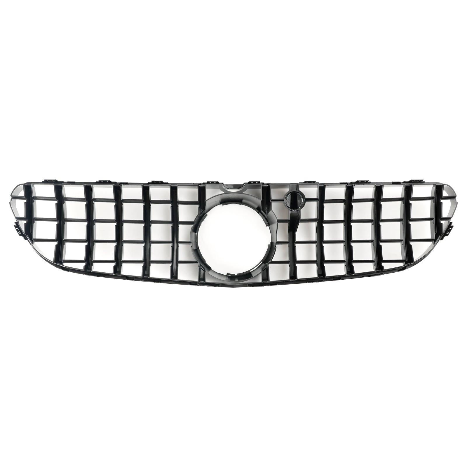 Grille de pare-chocs avant de remplacement pré-rehaussée Mercedes Benz Classe S W217 S63 AMG 2015-2017 Grille de style GTR noire