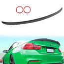 P Stijl Kofferbak Spoiler Wing Fit BMW 3 Serie F30 F35 2012-2019 Glanzend Zwart-2