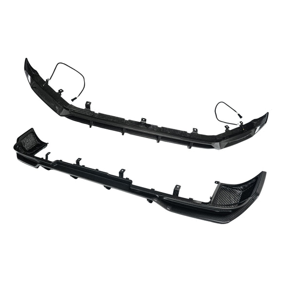 Dry Carbon Fiber Front Rear Bumper Diffuser Lip Fit Benz G-Class W465 2025-2026