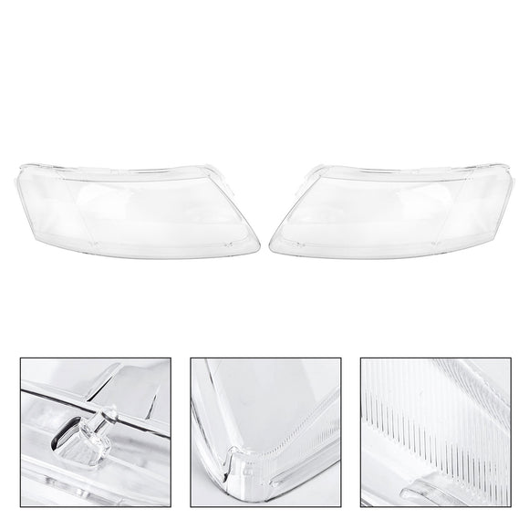 Vasen + oikea ajovalon linssin muovikuori 4F0941003/04 Audi A6 2006-2011