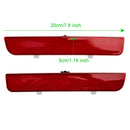 2x Red Rear Bumper Reflector Stop Brake Light For Range Rover L322 Freelander 2-7