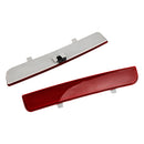 2x Red Rear Bumper Reflector Stop Brake Light For Range Rover L322 Freelander 2-8