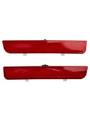 2x Red Rear Bumper Reflector Stop Brake Light For Range Rover L322 Freelander 2-14