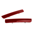 2x Red Rear Bumper Reflector Stop Brake Light For Range Rover L322 Freelander 2-17