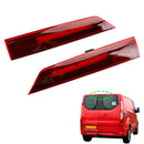 2x High Level 3rd LED Rear Brake Light For Ford Transit Tourneo Custom Barn Door-1