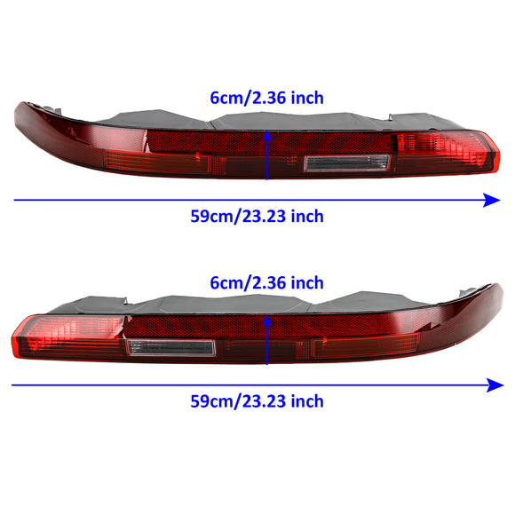 L + R Lampa tylna tylnego zderzaka Zespół lampy przeciwmgielnej 4M0945095 96 Dla AUDI Q7 2016-2023