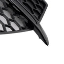 Audi Q5 S-Line/SQ5 2013-2017 Amortecedor dianteiro Luz de nevoeiro Grill Tampa inferior Grade de substituição preta-7