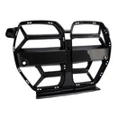 CSL Style Front Bumper Grill Grille Fit BMW M3 G80 M4 G82 2021-2026 Gloss Black-11