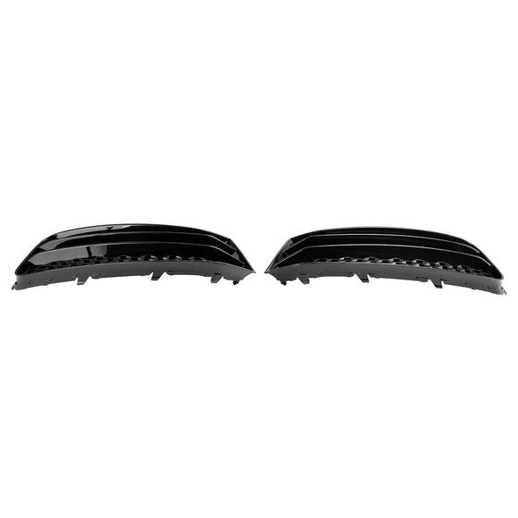 2015-2018 Audi A1 8X Honeycomb Lower Grile Front Bumper Pair Fog Light Cover Grill 8XA807681B 8XA807682B