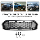 Ford Ranger 2019-2023 Grille de pare-chocs avant Raptor/Nid d'abeille/Grille noire de style maille-3