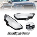 Left +Right Headlight Lens Plastic Cover Shell 8V0941783,8V0941784 For Audi A3 2017-2020-2