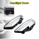 Left +Right Headlight Lens Plastic Cover Shell 8V0941783,8V0941784 For Audi A3 2017-2020-3