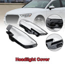 Left +Right Headlight Lens Plastic Cover Shell 8V0941783,8V0941784 For Audi A3 2017-2020-4