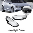 Left +Right Headlight Lens Plastic Cover Shell 8V0941783,8V0941784 For Audi A3 2017-2020-6