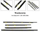 4 STKS Tochtstrip Venster Afdichting Riem 72410-SCA-E01 Voor Honda CR-V CRV 2002-2006-5