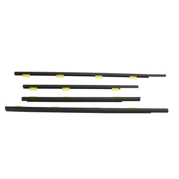 4PCS Weatherstrip Window Seal Belt 72410-SCA-E01 For Honda CR-V 2002-2006
