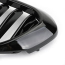 2017-2019 BMW G30 Serie 5 530i/530i xDrive/540i/540i xDrive Griglia con rene anteriore nera lucida generica-7