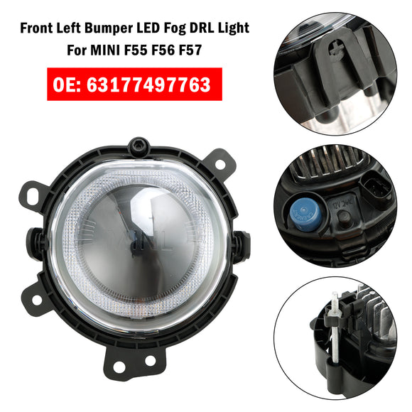 LED Mistlamp Linksvoor Lamp 63177497763 Voor BMW Mini F55 F56 F57 Clubman F54