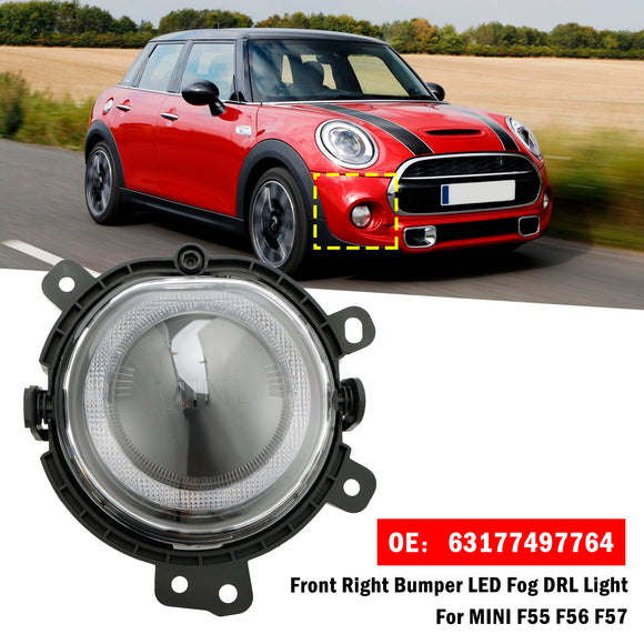 LED Rechtsvoor Mistlamp 63177497764 Voor BMW Mini F55 F56 F57 Clubman F54