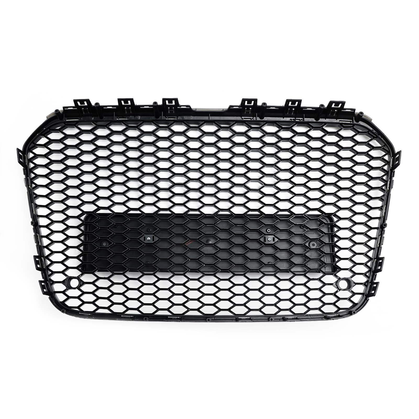 Audi A6 C7 / S6 2012-2015 pré-lifting Grille de pare-chocs avant en nid d'abeille de style RS6 Grille noire