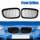 BMW 2012-2014 1 Series F20 F21 120i/118i/125i/114i/116d Pre-facelift Front Bumper Kidney Grill Black Grille-3