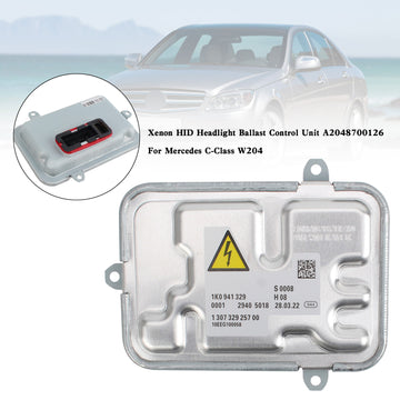 Xenon HID Headlight Ballast Control Unit A2048700126 For Mercedes C-Class W204 - 0
