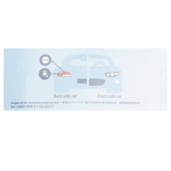 For Philips 11066CU31B2 Ultinon Pro3100 LED-WHITE W21/5W 6000K W3x16d