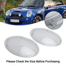 Vasen + oikea ajovalon linssin muovikuori 63126911701 02 Mini Cooper R50 R53-8