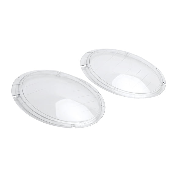 Vasen + oikea ajovalon linssin muovikuori 63126911701 02 Mini Cooper R50 R53