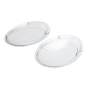Vasen + oikea ajovalon linssin muovikuori 63126911701 02 Mini Cooper R50 R53-14