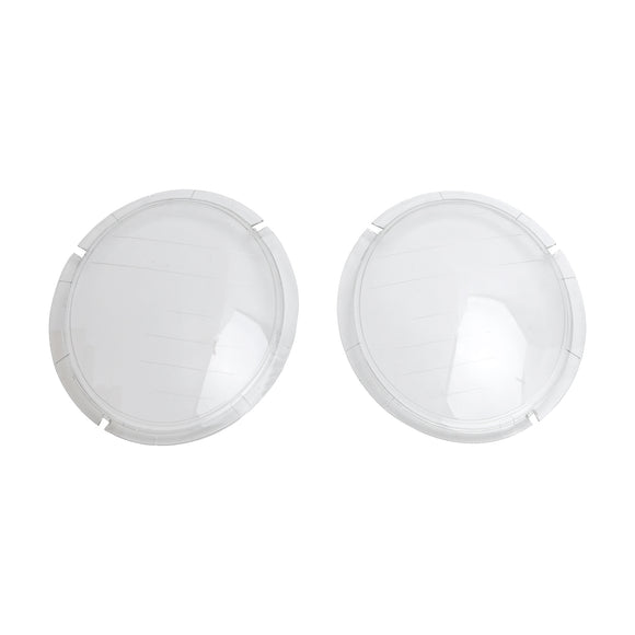 Vasen + oikea ajovalon linssin muovikuori 63126911701 02 Mini Cooper R50 R53