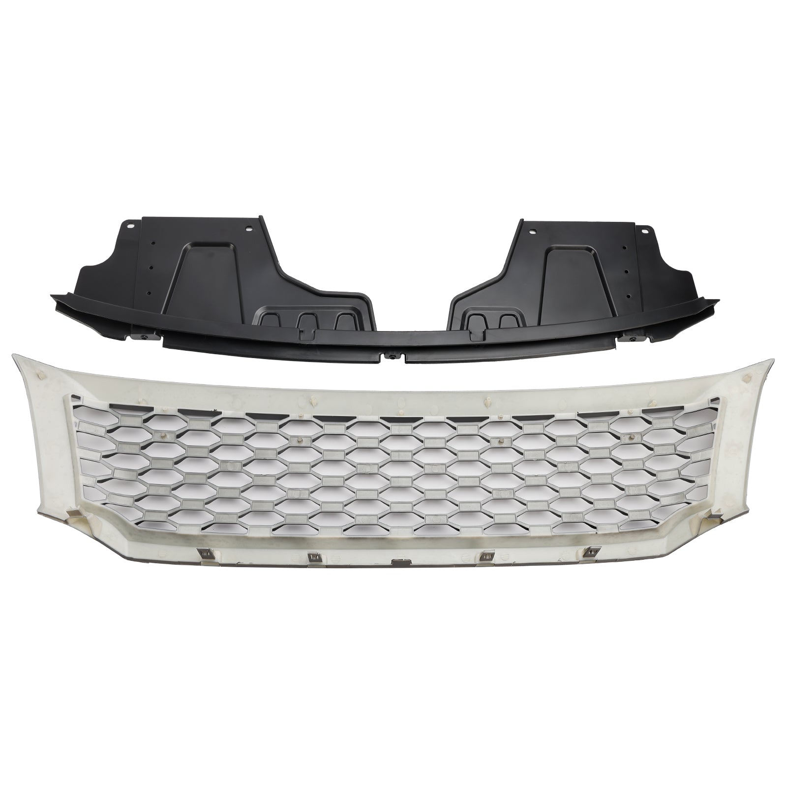 Grille de pare-chocs avant Nissan Navara NP300 D23 2015-2020 Grille noire mate