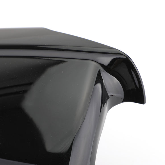Tapa de cubierta de espejo lateral de puerta, color negro, para BMW Serie 5 F10/F11/F18 Pre-LCI 11-13