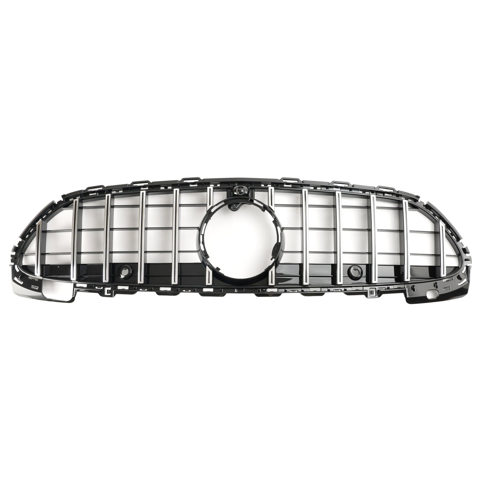 Grille de pare-chocs avant de style AMG Mercedes Benz 2021.6-2023 Classe C W206 C200/300/220d/C43 Grille noire