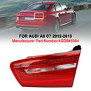 Right Inner Trunk LED Tail Light Lamp For AUDI A6 C7 2012-2015-4