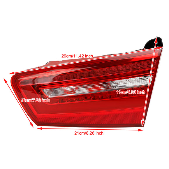 Right Inner Trunk LED Tail Light Lamp For AUDI A6 C7 2012-2015