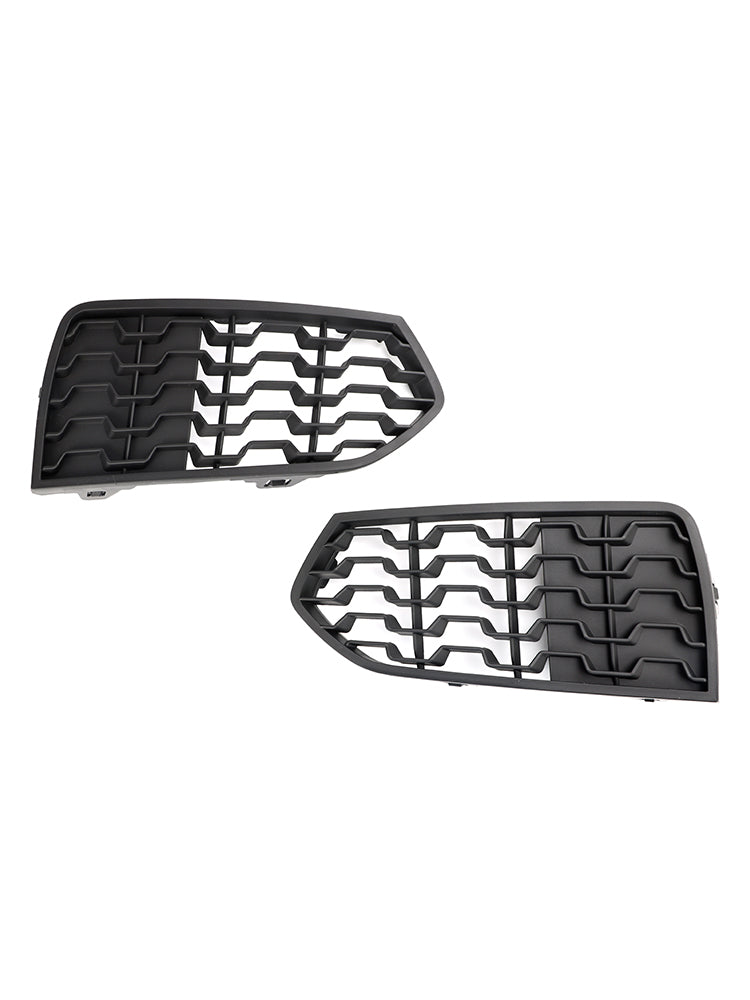 Parachoques delantero deportivo BMW Serie 2 F22 F23 M 2012-2017, luz antiniebla, rejilla negra