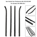 4 Uds. Cinturón burlete de puerta exterior 822102L000 para Hyundai i30 2008-2011-5