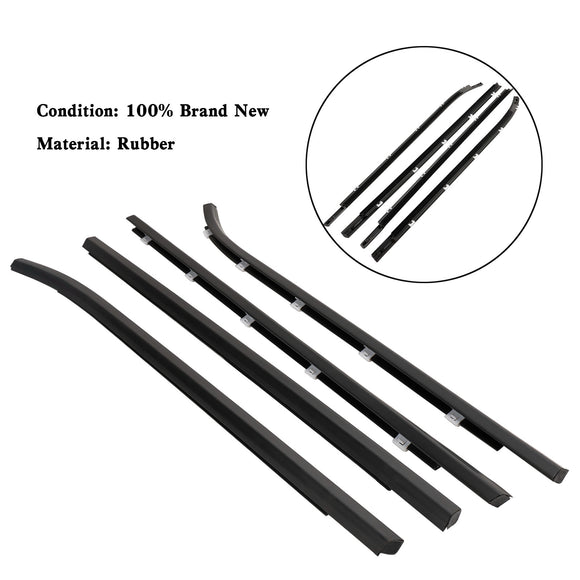 4 Uds. Cinturón burlete de puerta exterior 822102L000 para Hyundai i30 2008-2011