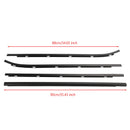 4 Uds. Cinturón burlete de puerta exterior 822102L000 para Hyundai i30 2008-2011-2