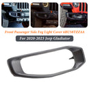 Embellecedor de luz antiniebla del lado del pasajero delantero 6BU58TZZAA para Jeep Gladiator 2020-2023-3